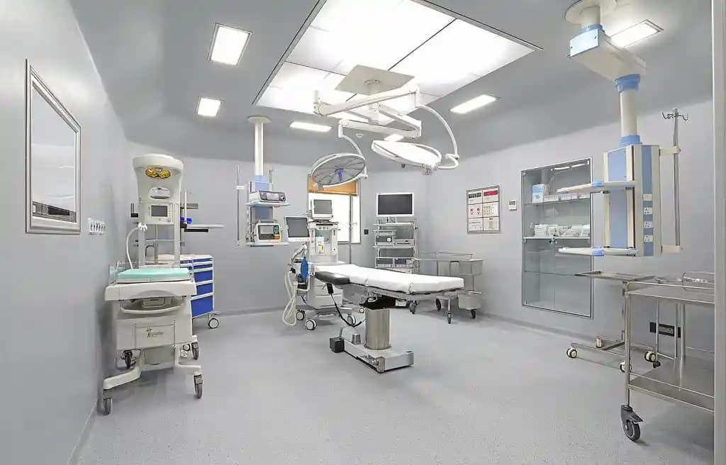 A modern modular operating theatre.